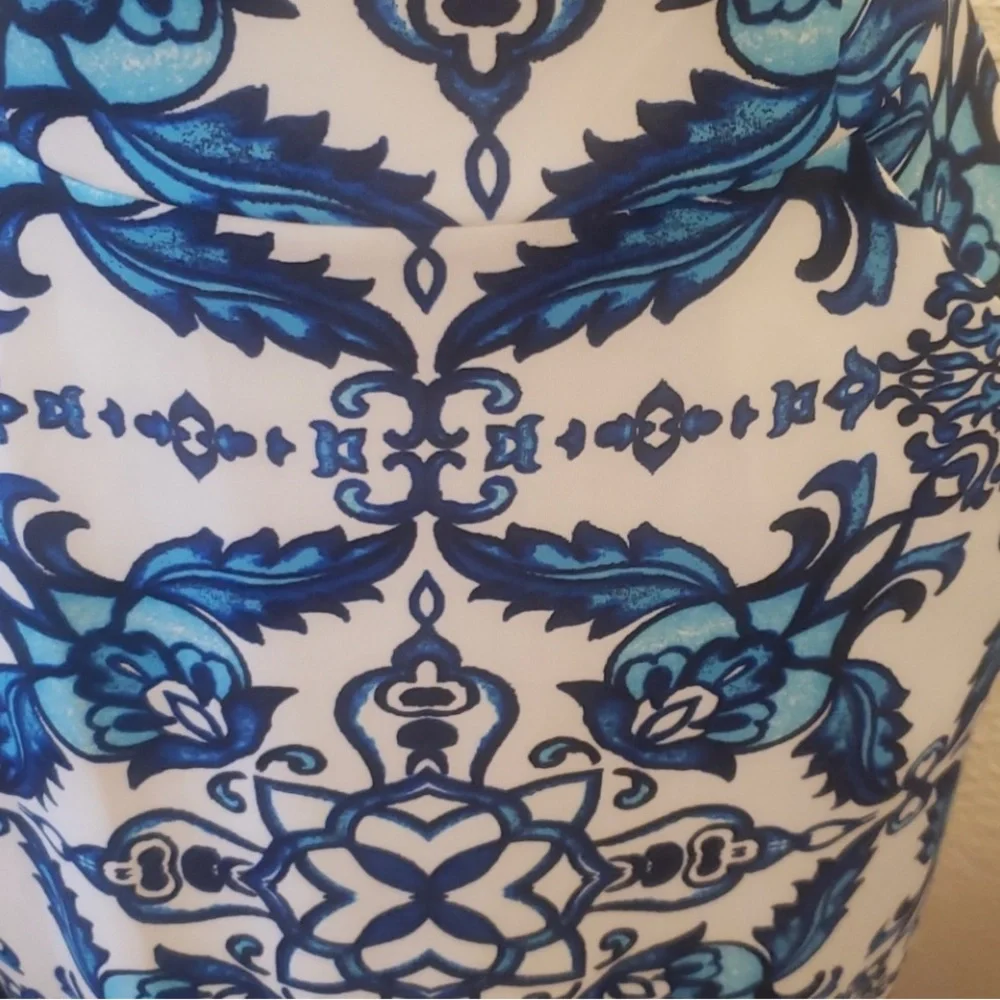 B. Darlin Strapless Floral/Baroque Dress - Picture 3 of 6